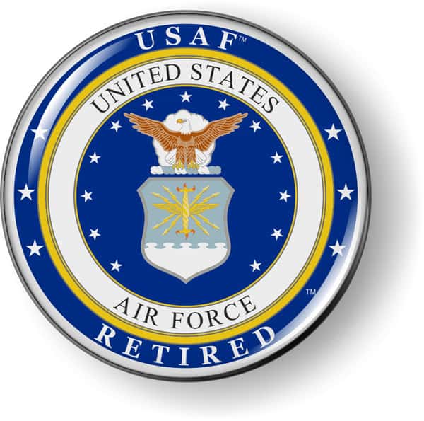U.S. Air Force Retired Emblem